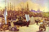 Edouard Manet The Harbour At Bordeaux painting
